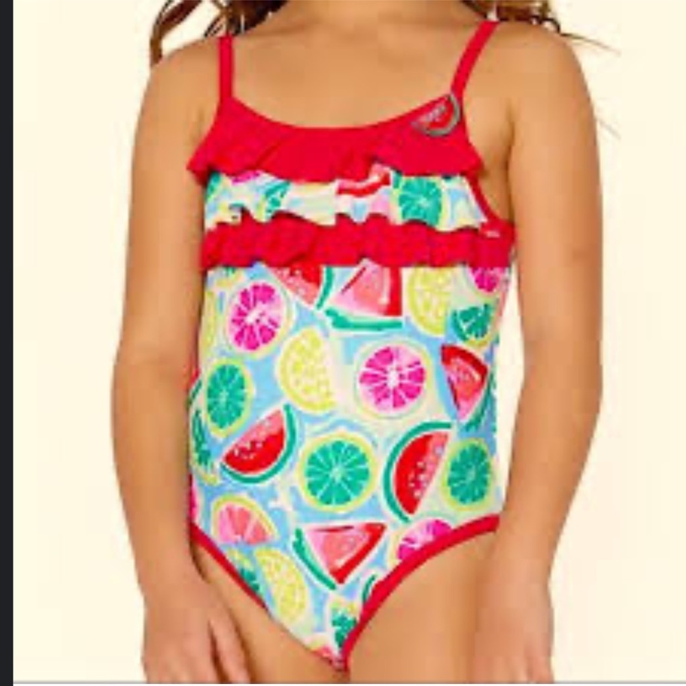 TOMMY BAHAMA Girl’s  Swimwear with Fruit Print NEW